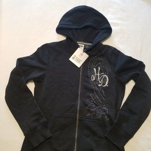 Harley Davidson BlackLadies Sequined Fleec…